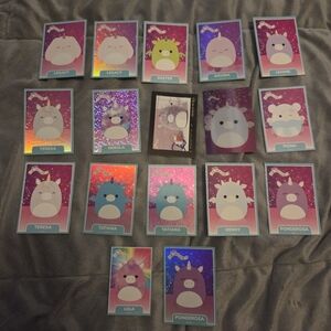 BOGO Squishmallows Trading Cards- Mythical Creatures 17 Cards